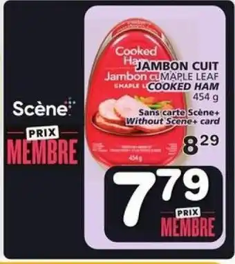 IGA COOKED HAM 454 g offer