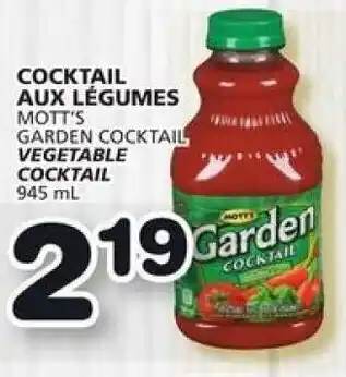 IGA VEGETABLE COCKTAIL 945 mL offer