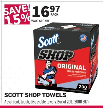 Co-op SCOTT SHOP TOWELS offer