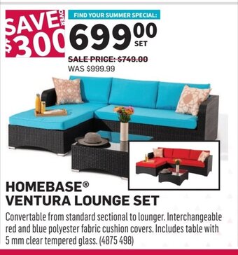 Co-op HOMEBASE VENTURA LOUNGE SET offer