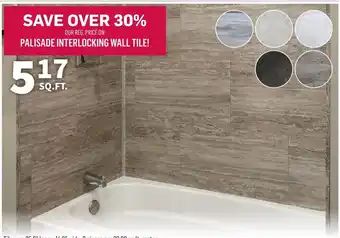 Co-op PALISADE INTERLOCKING WALL TILE offer