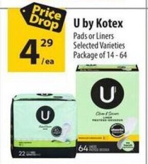 Co-op U by Kotex offer