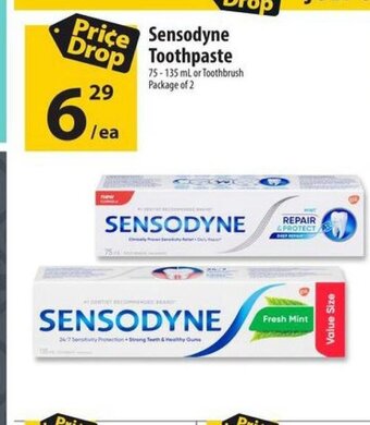 Co-op Sensodyne Toothpaste offer