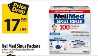 Co-op NeilMed Sinus Packets offer