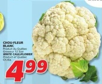 IGA WHITE CAULIFLOWER offer