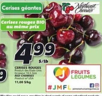 IGA RED CHERRIES offer