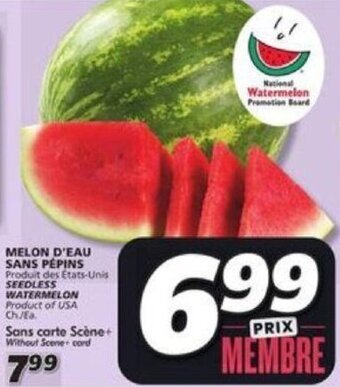 IGA SEEDLESS WATERMELON offer