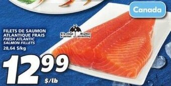 IGA FRESH ATLANTIC SALMON FILLETS offer