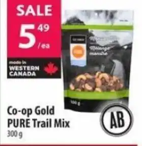 Co-Op Food Gold PURE Trail Mix offer