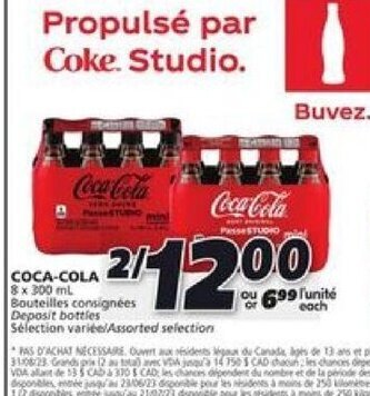 IGA Coca-Cola offer