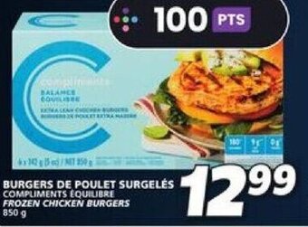 IGA BURGERS DE POULET SURGELÉS offer