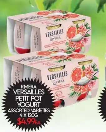 Fiesta Farms RMERA VERSAILLES PETIT POT YOGURT offer