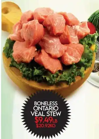 BONELESS ONTARIO VEAL STEW