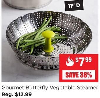 Kitchen Stuff Plus Gourmet butterfly vegetable steamer offer