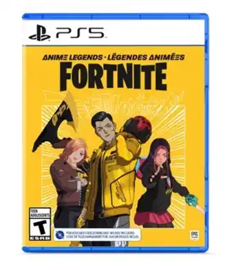 EB Games Fortnite anime legends code in box offer