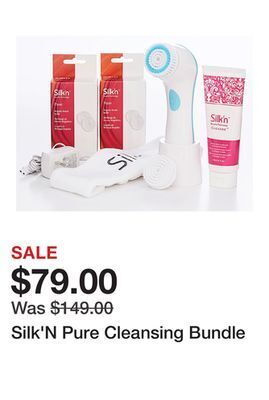 TSC Stores Silk'n pure cleansing bundle offer