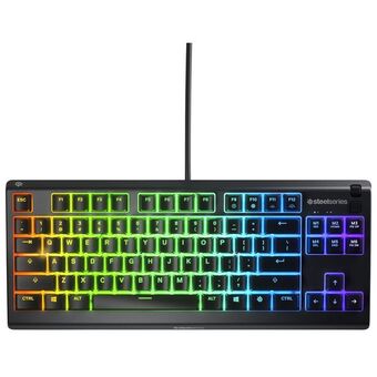 Best Buy Steelseries apex 3 tkl backlit mechanical tactile gaming keyboard - english offer