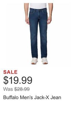 Costco Buffalo men's jack-x jean offer