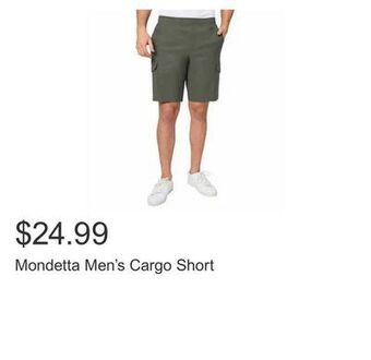 Costco Mondetta men's cargo short offer