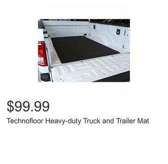 Costco Technofloor heavy-duty truck and trailer mat offer