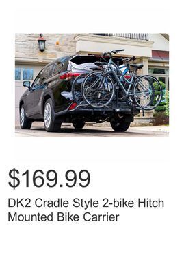 Costco Dk2 cradle style 2-bike hitch mounted bike carrier offer
