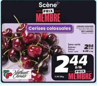 IGA RED CHERRIES offer