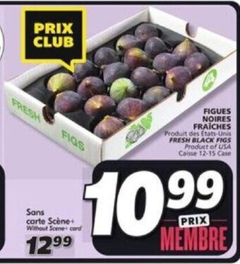 IGA FRESH BLACK FIGS offer