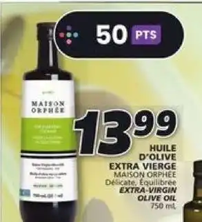 IGA MAISON ORPHEE extra-virgin olive oil 750ml offer