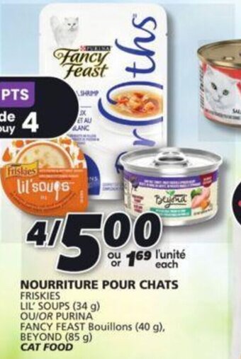 IGA FANCY FEAST Bouillons Cat food (40 g) offer
