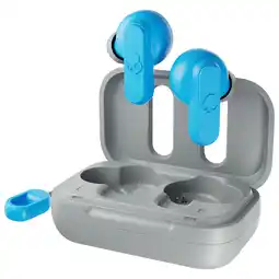 Best Buy Skullcandy dime 2 in-ear sound isolating truly wireless headphones - light grey/blue offer