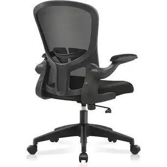 Best Buy Coolhut office chair - ergonomic desk chair with adjustable - backrest with breathable mesh - black offer