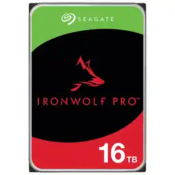 Best Buy Seagate ironwolf pro 16tb 3.5 7200rpm sata nas internal hard drive (st16000nta01) offer
