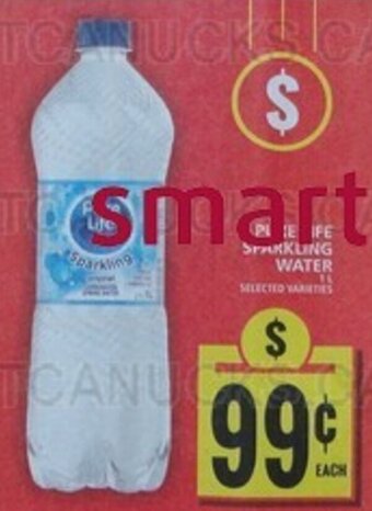 Food Basics Pure Life Sparkling Water offer