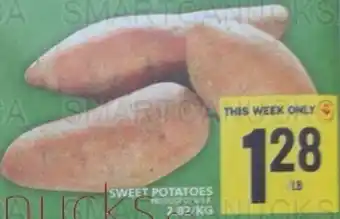Food Basics SWEET POTATOES 2-32/KG offer