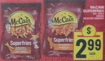 Food Basics McCAIN Superfries offer
