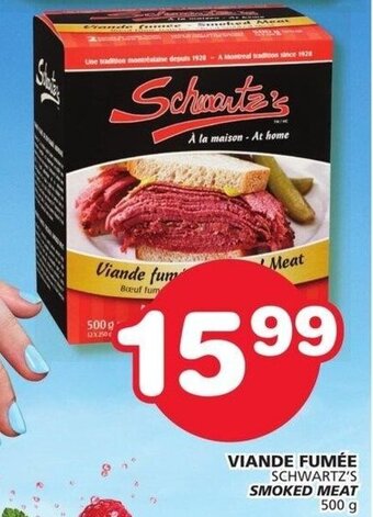 Marches Tradition SCHWARTZ'S SMOKED MEAT 500 g offer