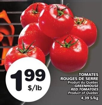 Marches Tradition GREENHOUSE RED TOMATOES offer