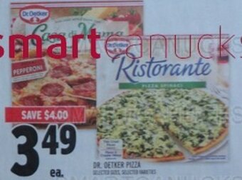 Metro DR. OETKER PIZZA offer