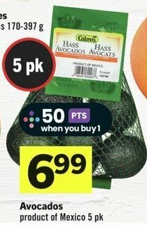 IGA Avocados 5 pk offer