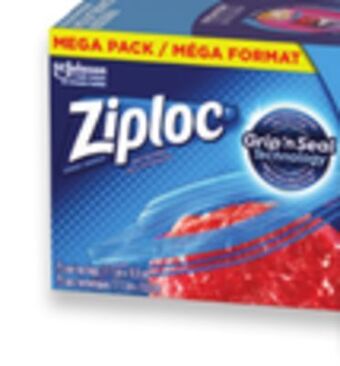 Walmart Ziploc freezer bags mega packs offer