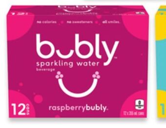 Walmart Bubly sparkling water beverage offer