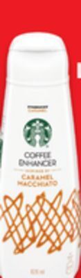 Walmart Starbucks dairy or non-dairy liquid coffee enhancers offer