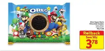 Walmart Oreo super mario chocolate cookies offer