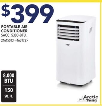 Lowe's Arctic king portable air conditioner offer