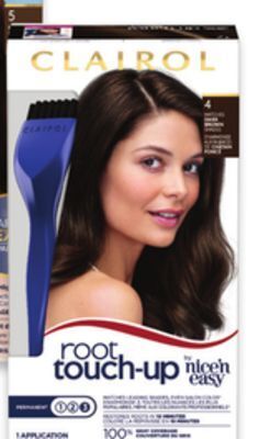 Walmart Clairol root touch-up hair colour offer