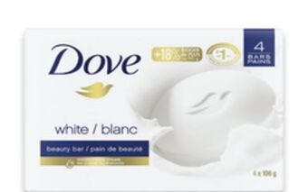 Walmart Dove bar soap 4 x 106 g offer