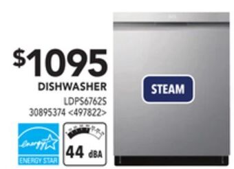 Lowe's Lg dishwasher offer