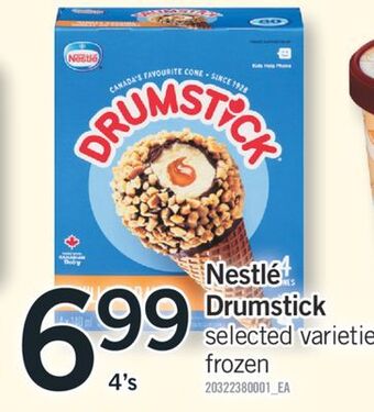 Fortinos Nestlé drumstick, 4's offer