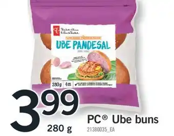 Fortinos Pc® ube buns, 280 g offer
