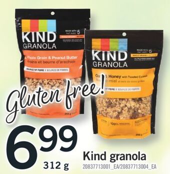 Fortinos Kind granola, 312 g offer